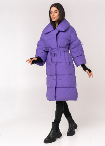 Фіолетова зимня куртка Icon