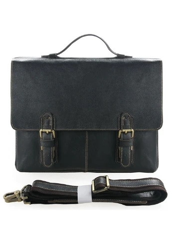Чоловік шкіряний портфель 38х30,5х7,5 см Vintage (229458908)