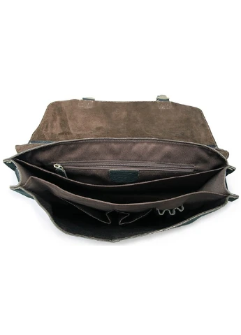 Чоловік шкіряний портфель 38х30,5х7,5 см Vintage (229458908)