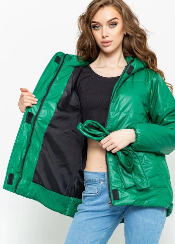 Зеленая демисезонная куртка Ager
