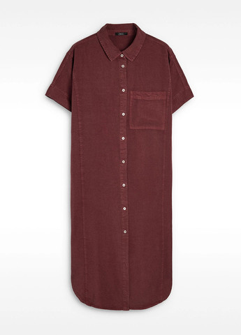 Бордова кежуал сукня сукня-сорочка Parfois однотонна