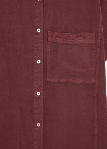 Бордова кежуал сукня сукня-сорочка Parfois однотонна