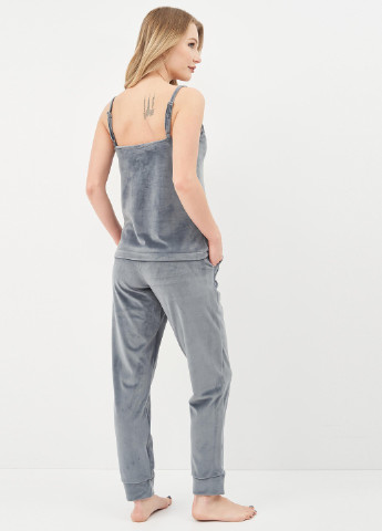 Костюм жіночий S сірий 03113 Effetto (254845330)