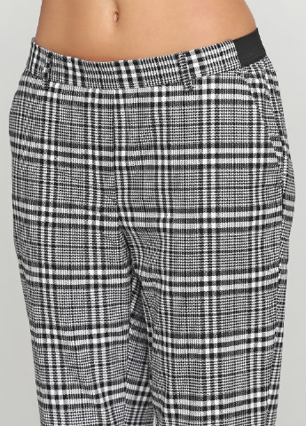 Черно-белые кэжуал демисезонные чиносы брюки H&M