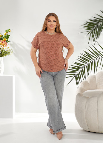 Світло-коричнева блузка Demma