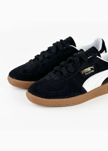 Кросівки 396463-10 Puma Palermo чорно-білі демісезони (317224341)