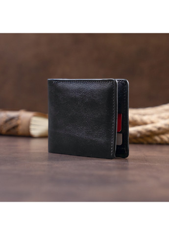 Мужской кожаный кошелек 11,5х9х0,7 см Grande Pelle (252134096)