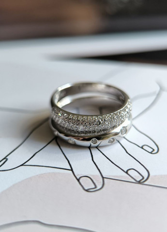 Кольцо Silver Flame (329999846)