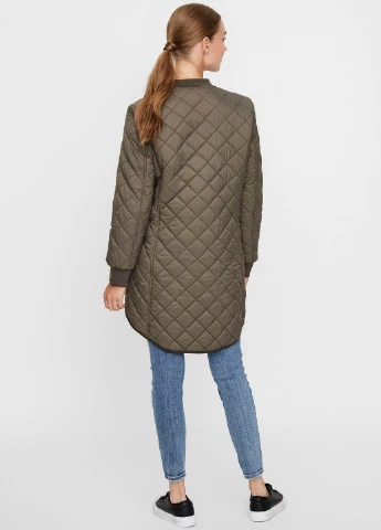 Оливковая (хаки) демисезонная куртка Vero Moda