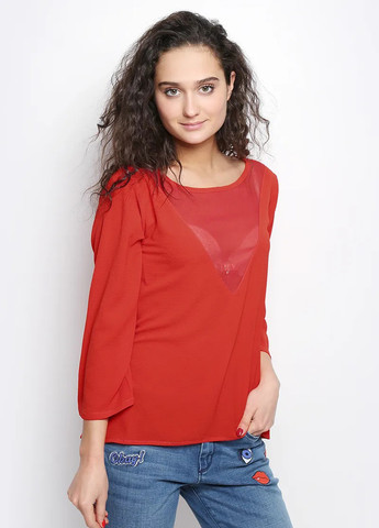 Червона блуза Tom Tailor