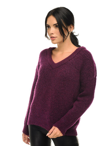 Фиолетовый демисезонный пуловер пуловер SVTR