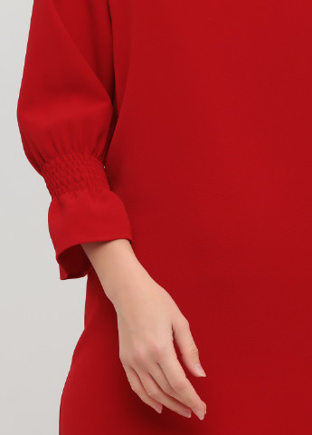 Красное кэжуал платье а-силуэт Kate By Laltramoda однотонное