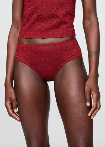 Красный демисезонный комплект (бюстгальтер, трусики) Gap