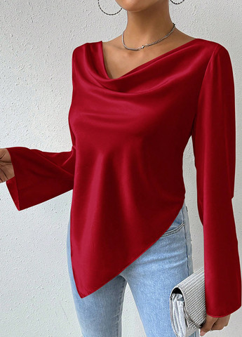 Красная блуза SHEIN