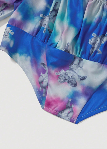 Комбинированная блуза SHEIN