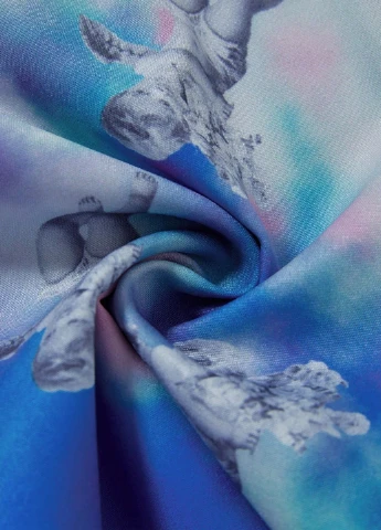 Комбинированная блуза SHEIN