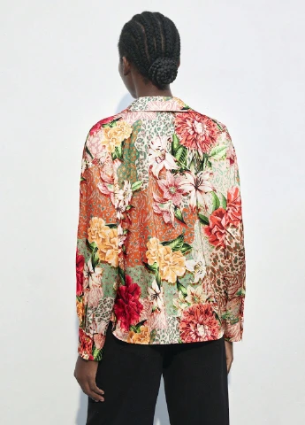 Комбінована блуза SHEIN