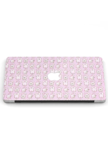 Чехол пластиковый для Apple MacBook 12 A1534 / A1931 Паттерн Зайки (Pattern) (3365-2472) MobiPrint (218857936)