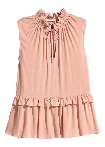 Світло-рожева літня блуза H&M