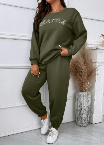 Костюм (свитшот, брюки) SHEIN (311677010)