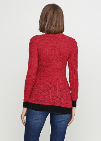 Малиновый демисезонный пуловер пуловер SFG life