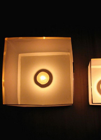 Ліхтарик зі свічкою, 11х11х10 см TV-magazin (115266694)