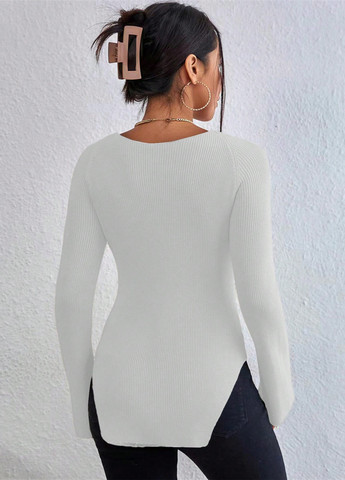 Білий демісезонний джемпер джемпер SHEIN