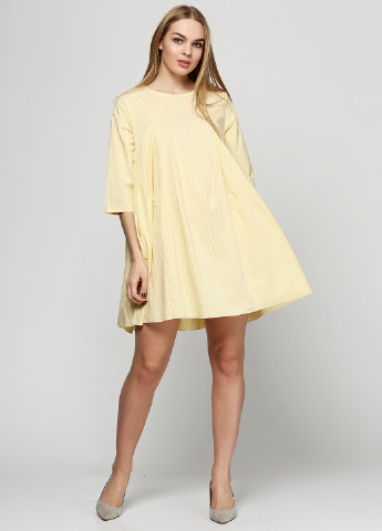 Желтое кэжуал платье Wendy Trendy