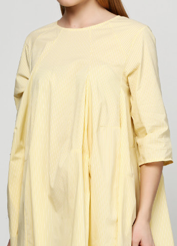Желтое кэжуал платье Wendy Trendy
