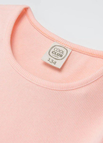 Персиковая летняя футболка Cool Club