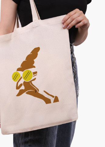 Эко сумка шоппер белая Профессор Фарнсворт Футурама (Farnsworth Futurama) (9227-1996-WT) Еко сумка шоппер біла 41*35 см MobiPrint (215943761)