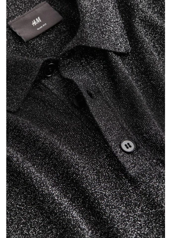 Черная футболка H&M