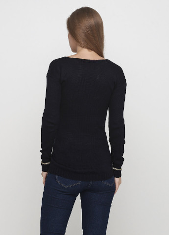 Темно-синий демисезонный пуловер пуловер Sabotage