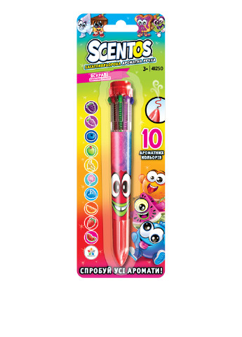 Многоцветная ароматная ручка Волшебное Настроение (10 цветов) Scentos (134644450)