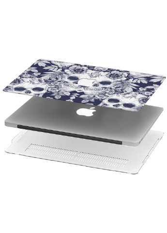 Чехол пластиковый для Apple MacBook Pro 13 A1706 / A1708 / A1989 / A2159 / A1988 Черепа (Skull) (9648-1740) MobiPrint (218538763)