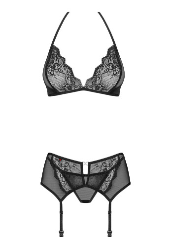 Черный демисезонный комплект Obsessive