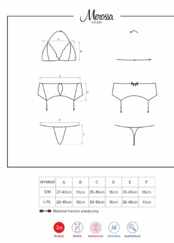 Черный демисезонный комплект Obsessive