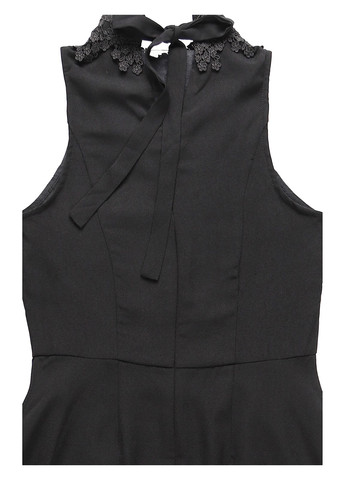 Чорна кежуал сукня кльош MINT&BERRY однотонна