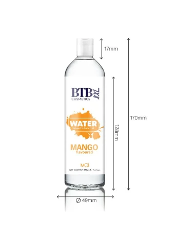 Смазка на водной основе FLAVORED MANGO с ароматом манго (250 мл) BTB (254785295)