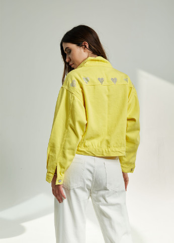 Жовта демісезонна куртка Icon