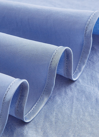 Блакитна кежуал сукня кльош SHEIN однотонна