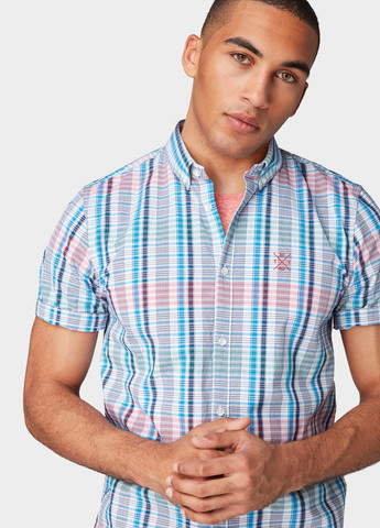 Цветная кэжуал рубашка в полоску Tom Tailor