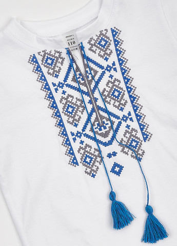 Біла літня футболка dexter's