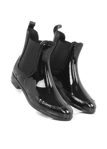 Черные резиновые ботинки G2G
