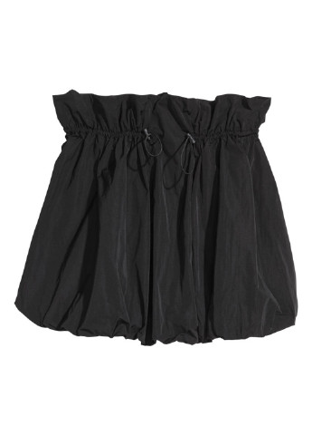 Черная кэжуал юбка H&M баллон