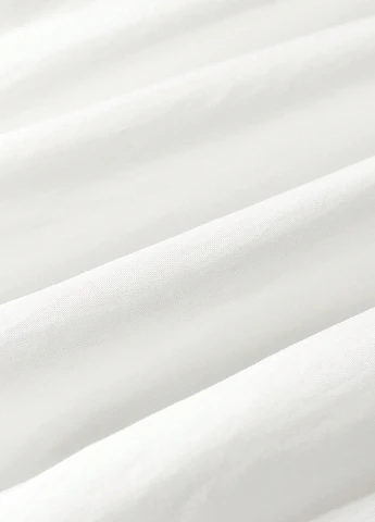 Белое кэжуал платье рубашка SHEIN однотонное