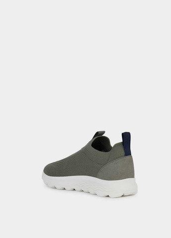 Серо-зеленые летние кроссовки Geox