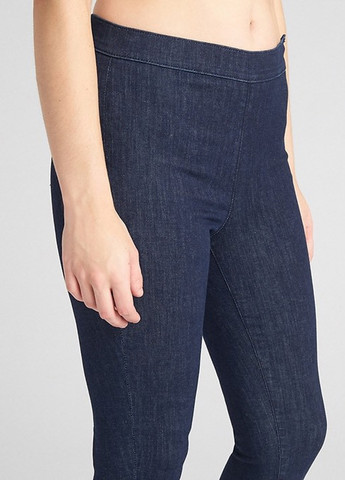 Синие демисезонные джеггинсы Gap
