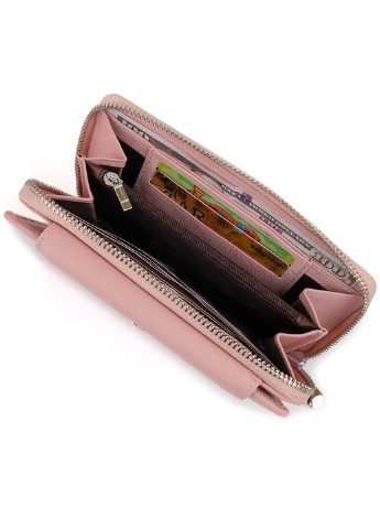 Жіночий шкіряний гаманець 19х9,5х2,5 см st leather (252128558)