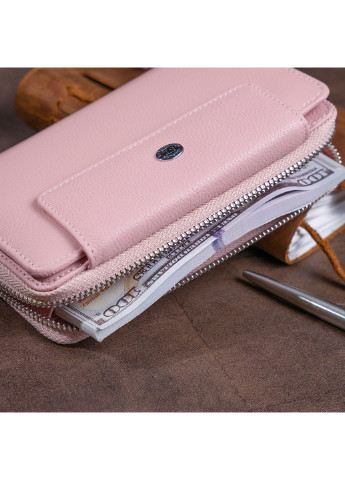 Жіночий шкіряний гаманець 19х9,5х2,5 см st leather (252128558)